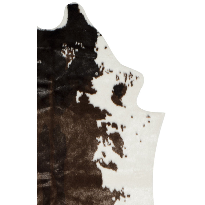 Tapis en peau de vache synthétique Gyula