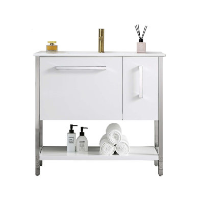 Meuble-lavabo simple 36 po avec lavabo