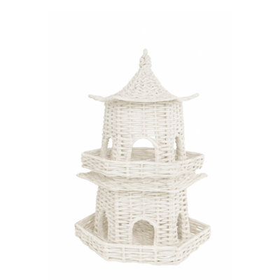 White Grand Wicker Pagoda, Small