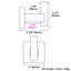 Crochet mural pour salle de bain-57986969