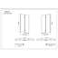 VeeBath Bifold Bath Screen - 1400 x 750mm