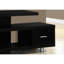 Meuble télé, console de 60 po, meuble multimédia, meuble de rangement, salon, chambre à coucher, stratifié, contemporain, moderne