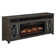 ClassicFlame Heathrow 76-In Infrared Electric Fireplace Entertainment Center in Tifton Oak