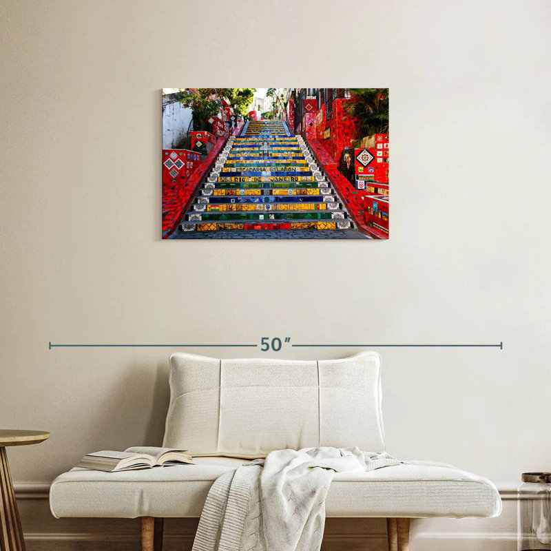Ravi Escadaria Selaron, 20" H x 30" W