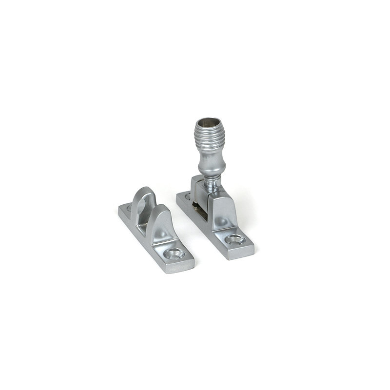 Beehive Brighton Fastener - Narrow (Square), Satin Chrome
