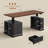 Slavica 63" W 3-Drawer Electric Computer Desk-788093026