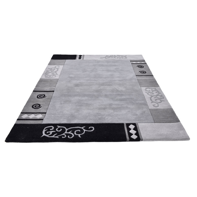 Ambadi Handmade Wool Carpet, Rectangular 190 x 290cm