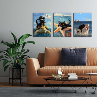 3 Piece Wrapped Canvas Print
