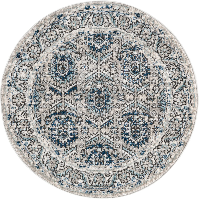 Weingartner Abstract Indoor Rug, Round 3'3"