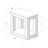 Dedie Solid Wood End Table-595958147