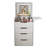 Makeup Vanity Desk with Hidden Panel,Vanity Mirror With Lights,Charging Station,3-in-1 Vanity Set with 3 Drawers,Vanity,Compact Dressing Table with Hidden Stool,vanity Desk with Mirror and Lights-859043179