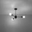 3 - Light Black Bulb Pendant