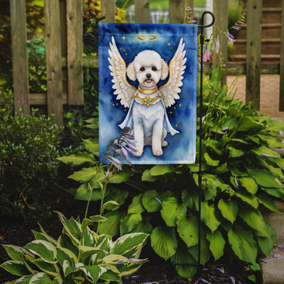 Drapeau de jardin Bichon Frise mon ange