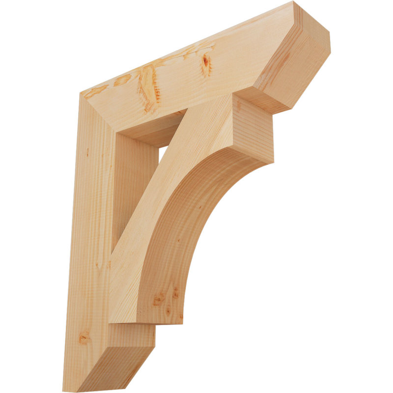 Support en bois Westlake, Sapin de Douglas, H 30 po x l 5,5 po x P 26 po