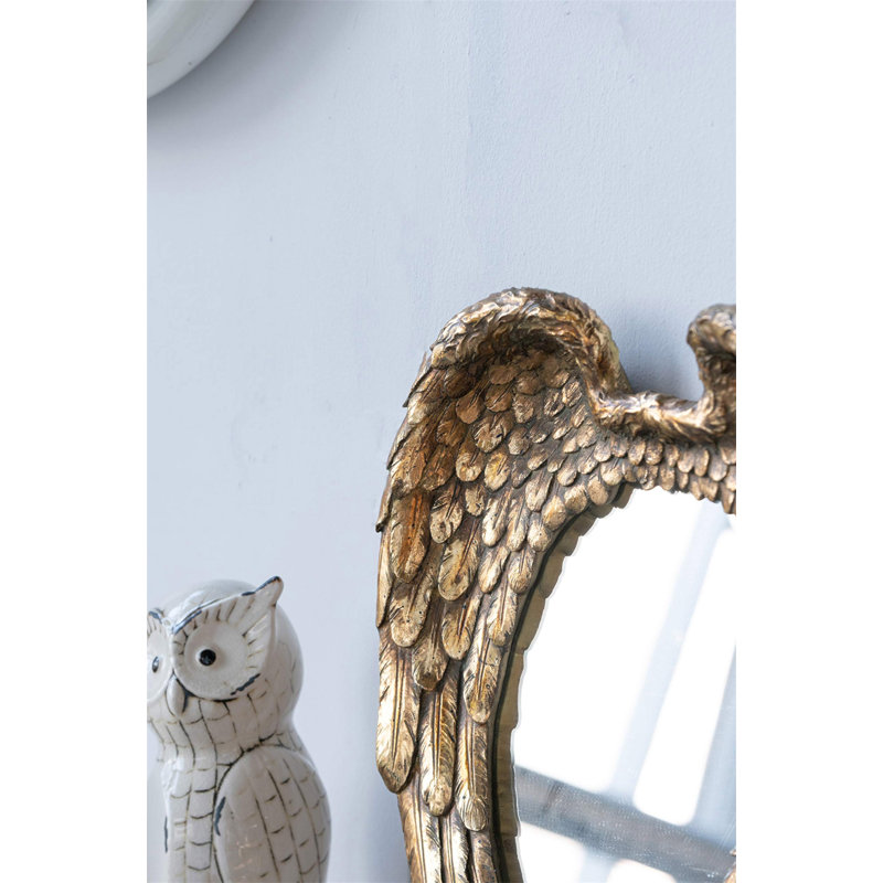 Miroir d'appoint 22 po x 16 po Golden Wing