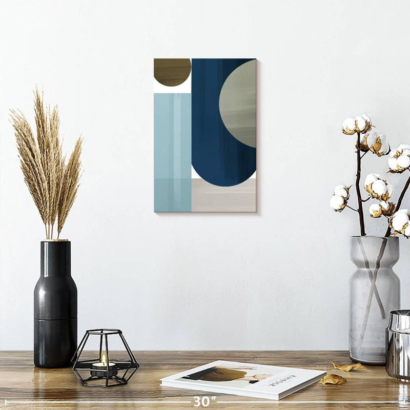 Avery Blue III, 12" H x 8" W