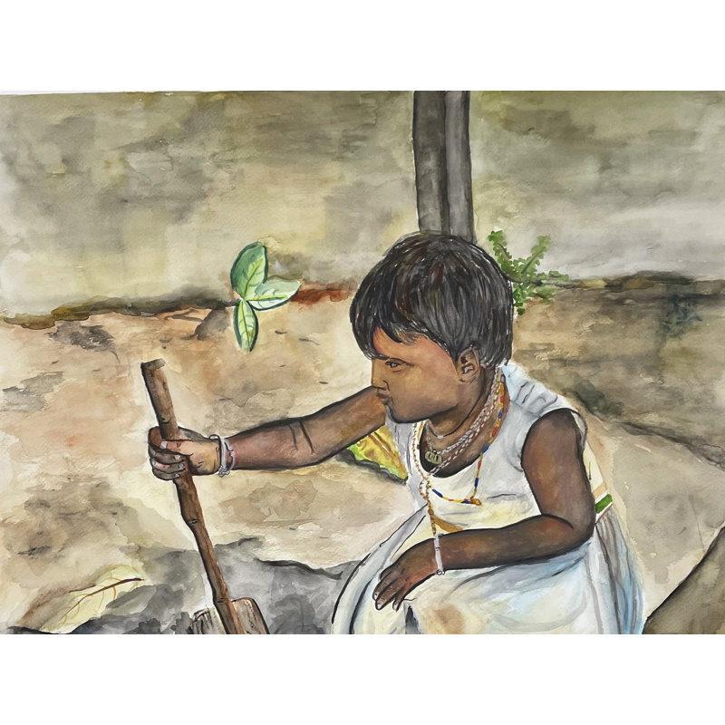 Jeu gratuit | Peinture par Deepali Bhanushali | Aquarelle sur papier