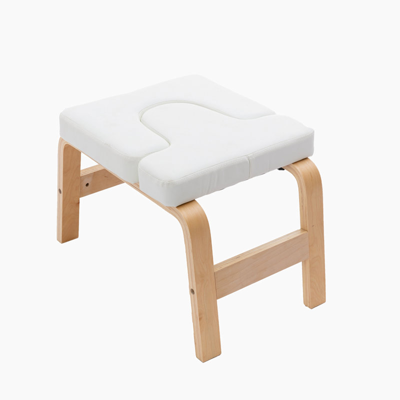 Solid + Manufactured Wood Accent Stool