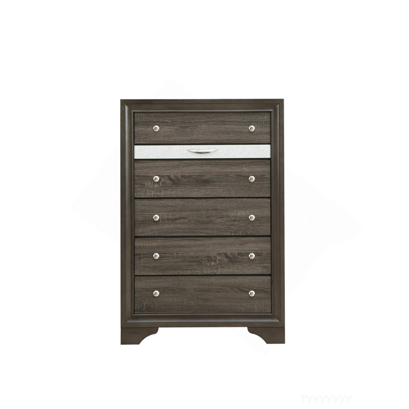 Commode Madrid, gris, Gris