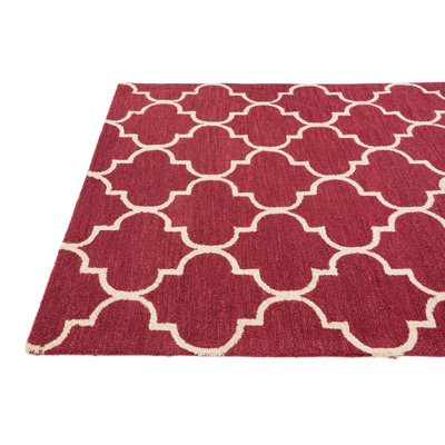 Iverson Burgundy Rug