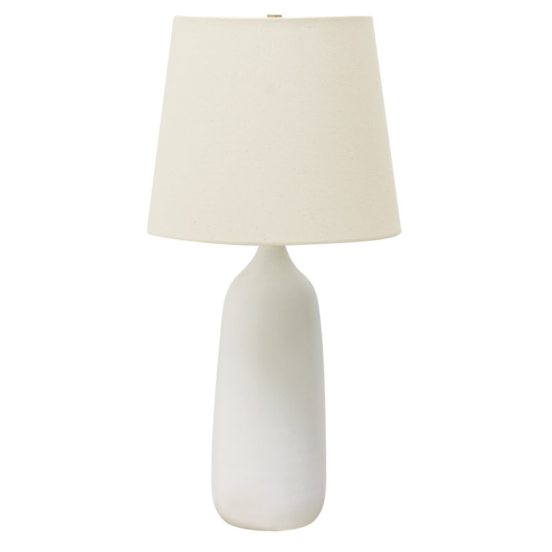 Lampe de table 31 po Libbe, Blanc mat