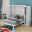 Murphy Bed With Wardrobe And Storage Shelf-2049037696