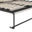 Lit escamotable polyvalent intégré avec bureau, tablettes de rangement et armoires pour une utilisation optimale de l'espace et une vie confortable