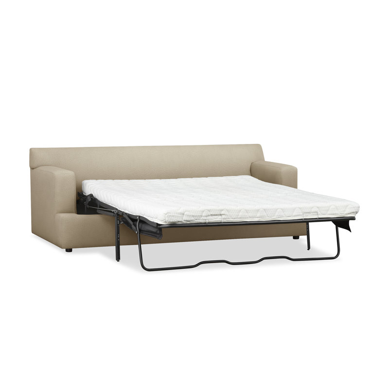 Canapé-lit rembourré sur mesure 84 po Cleo, Tissage turbo de blé Turbo