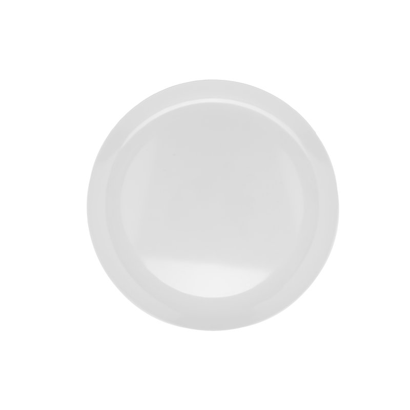 ML-243-BK – 24" Round Display Plate, 2" Deep, White