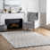 Kellee Hand Tufted Geometric Wool Gray Area Rug