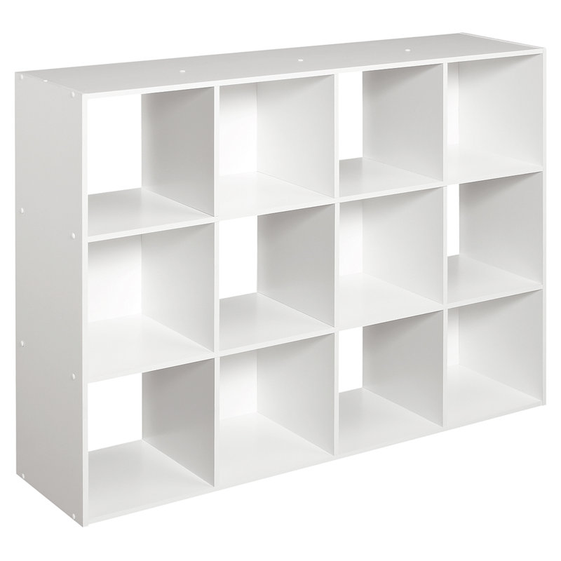 Bibliothèque à cubes H 47,56 po x l 35,91 po Cubeicals, Blanc