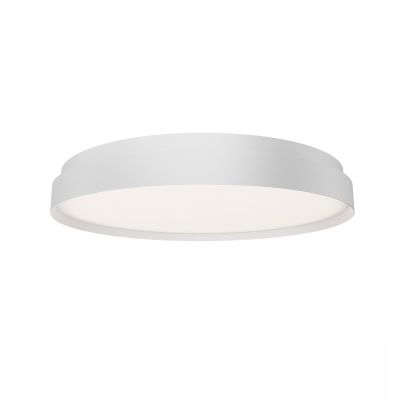 Ringsley Dimmable LED Flush Mount, White