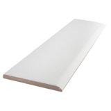 Battiscopa 13" x 3" Ceramic Bullnose Tile Trim