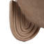Coupe décorative ronde contemporaine sur pied Ecomix pour salon - Centre de table moderne pour table basse - 30 cm-1458178613