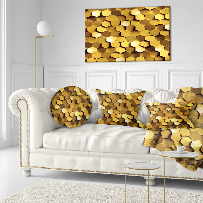 Coussin lombaire abstrait