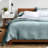 Washed Microfiber Duvet Cover Set-90165614-90165613