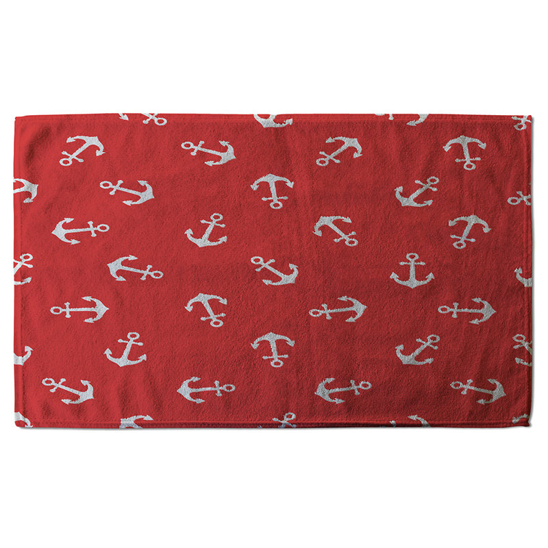 Regis Midweight Bath Towel, Red