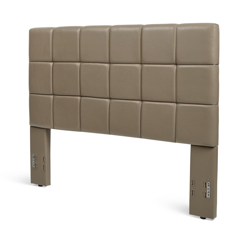 Middlebrook Upholstered Headboard, Full/Queen, Taupe