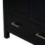 Meuble-lavabo de 30 po avec lavabo simple, meuble-lavabo encastré, armoire de rangement avec 2 portes et un tiroir, fermeture en douceur, rangement multifonctionnel, structure en bois massif-272643171