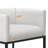 Upholstered Counter Stool With Metal Frame-2009435953