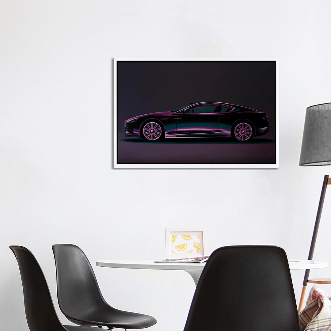 Aston Martin DBS V12 2007 by Paul Meijering - Print on Canvas