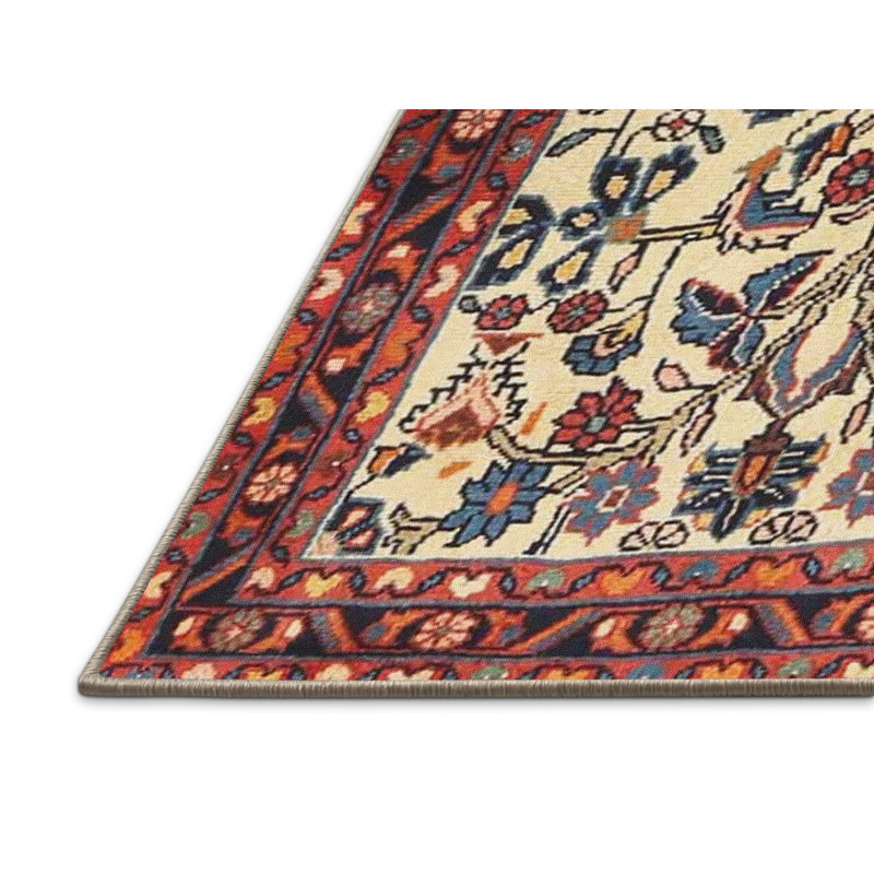 Oriental Indoor Rug, Rectangle 6' x 9'
