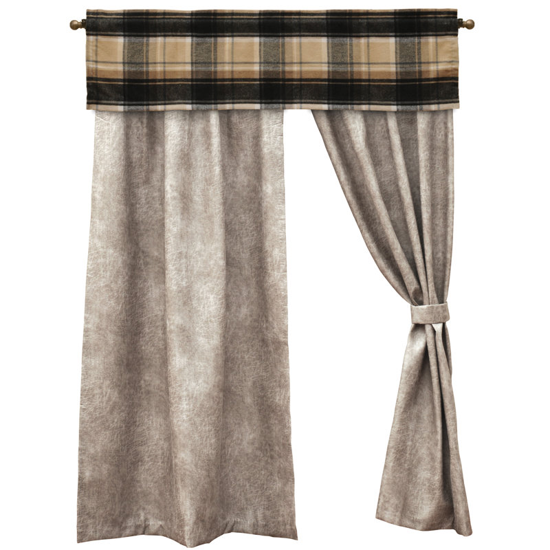 Wooded River Trapper - Valance - 54x15