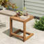 Table d'appoint en bois d'acacia