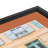 Black Wood Matte Picture Frame with Mat-70821106