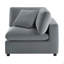 Canapé modulaire 2 pièces - Gris anthracite-1254099216
