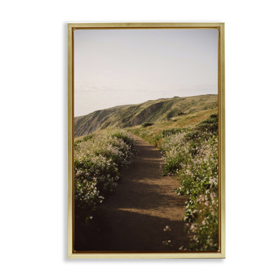  «Path» par Beach Coast Floater Canvas par Crystal Lynn Collins