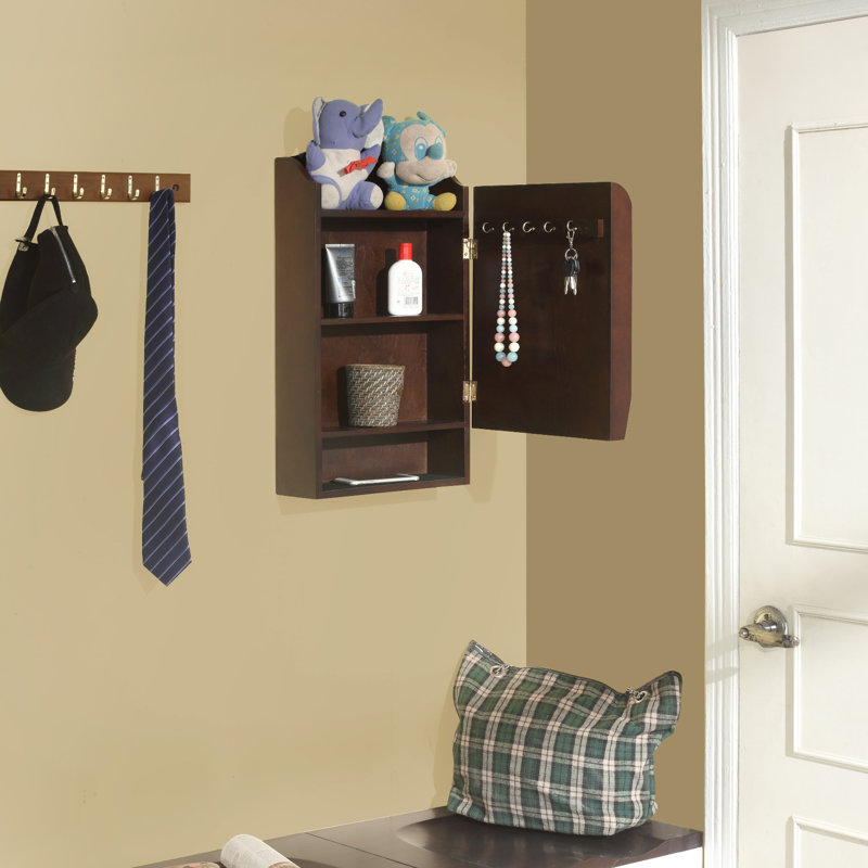 Solid Wood Wall Organizer