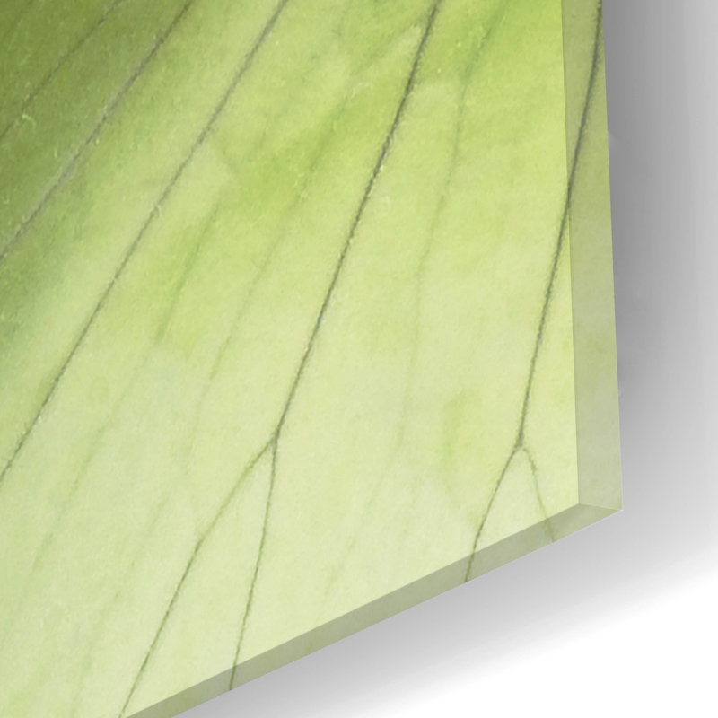  «Banana Leaf 1» par Brittany Evans, art mural en verre acrylique, 16 po x 24 po, H 24 po x l 16 po