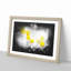 Lemon Fruit Paint Splash - Picture Frame Graphic Art-56865344-56865345